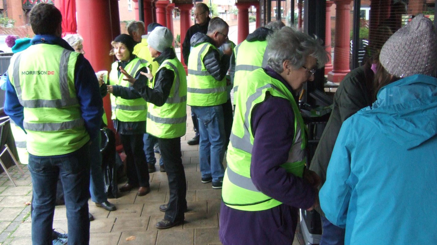 St Peter's litter pick