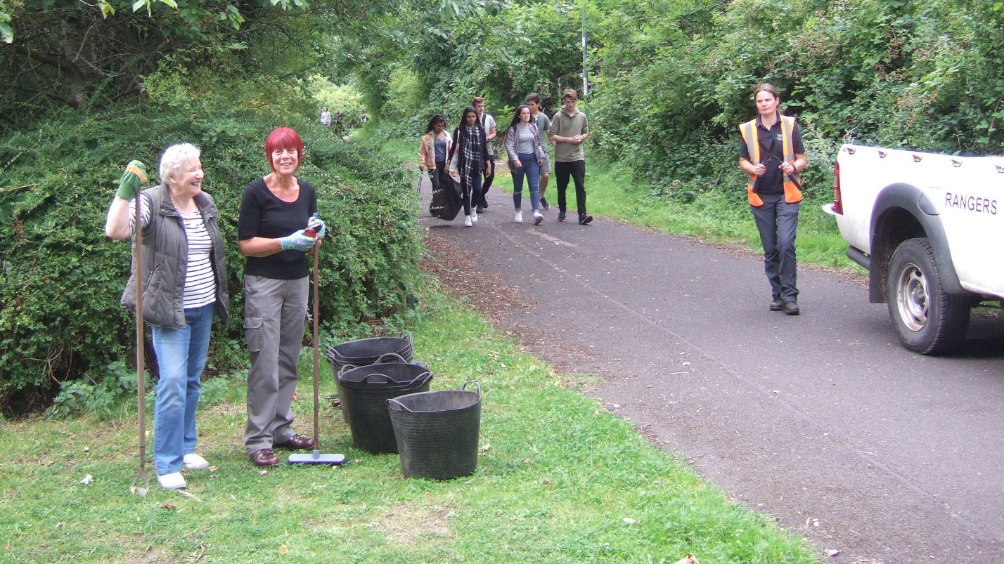 Hadrian's Way volunteers