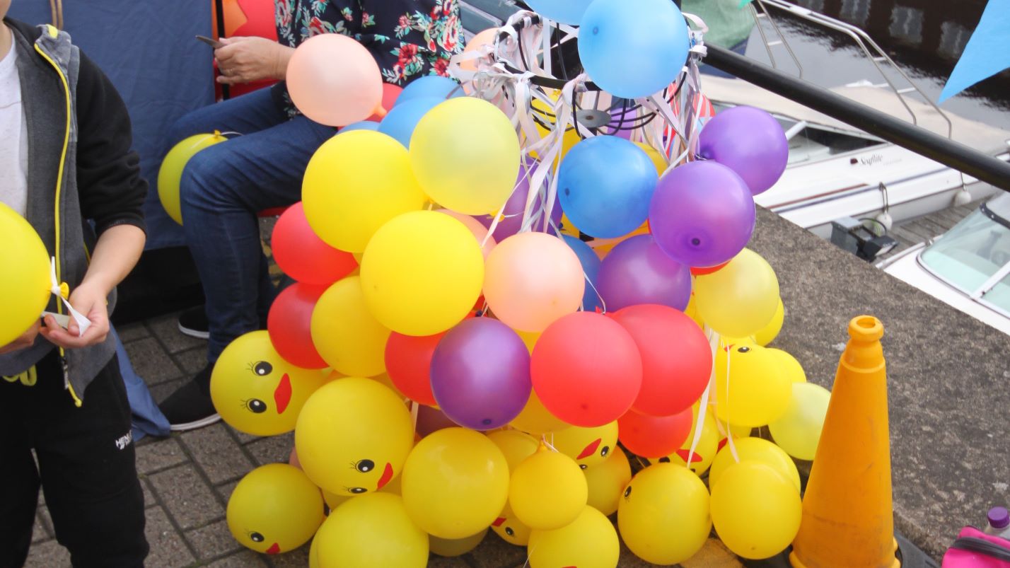 St Peter's Fete balloons