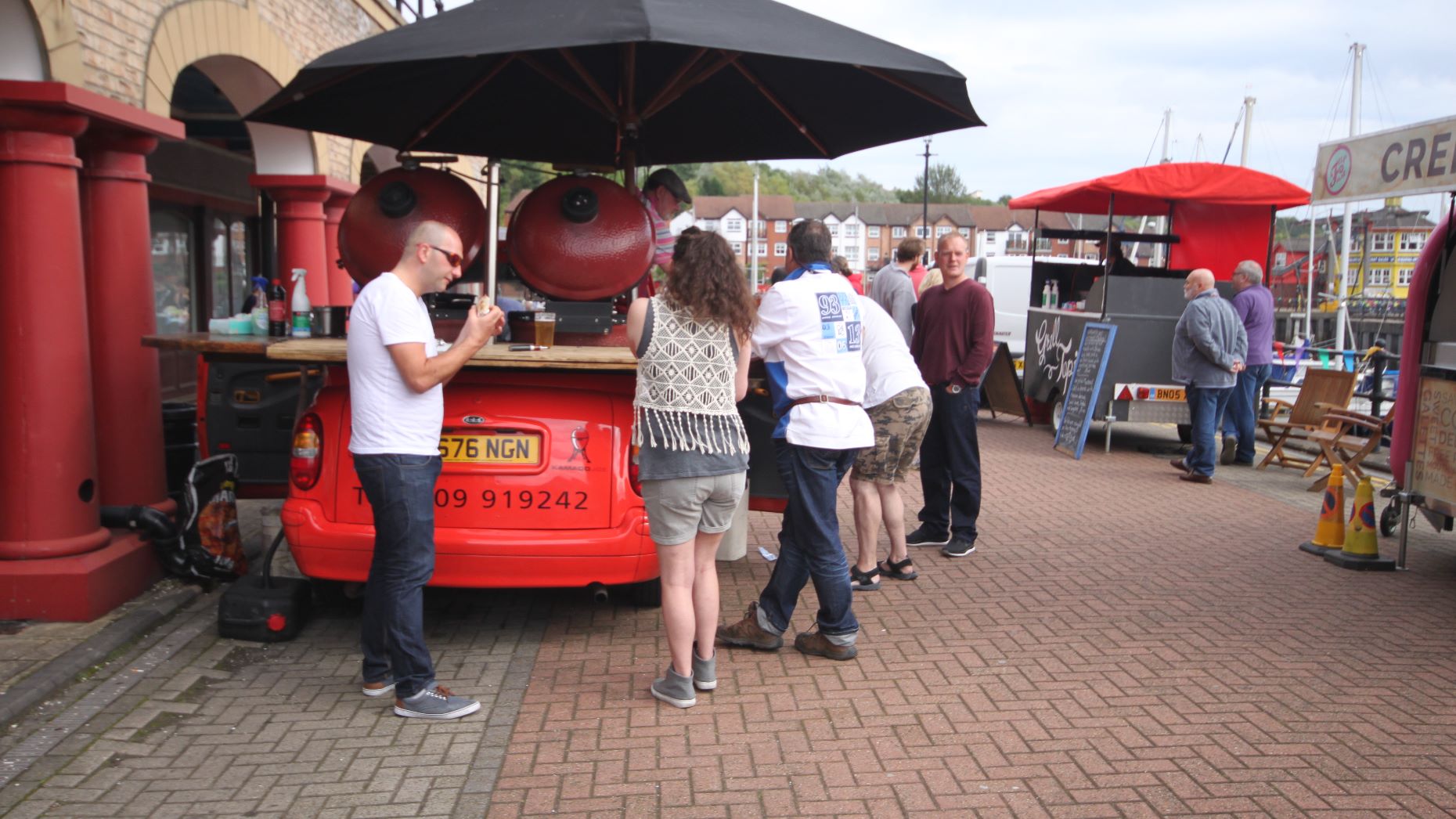 St Peter's Fete, The Barbecue Cab Company