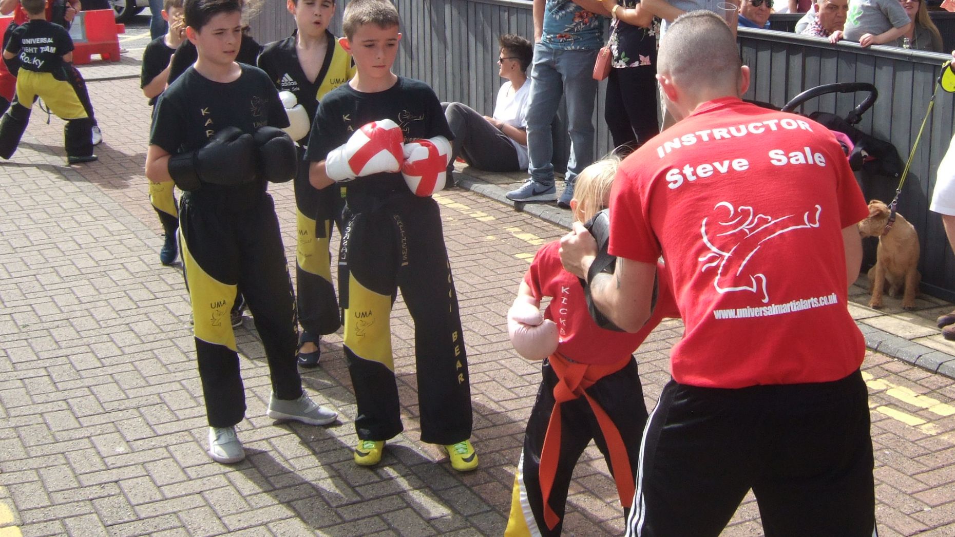 St. Peter's Fete, Universal Martial Arts - Junior Kickboxing demonstration