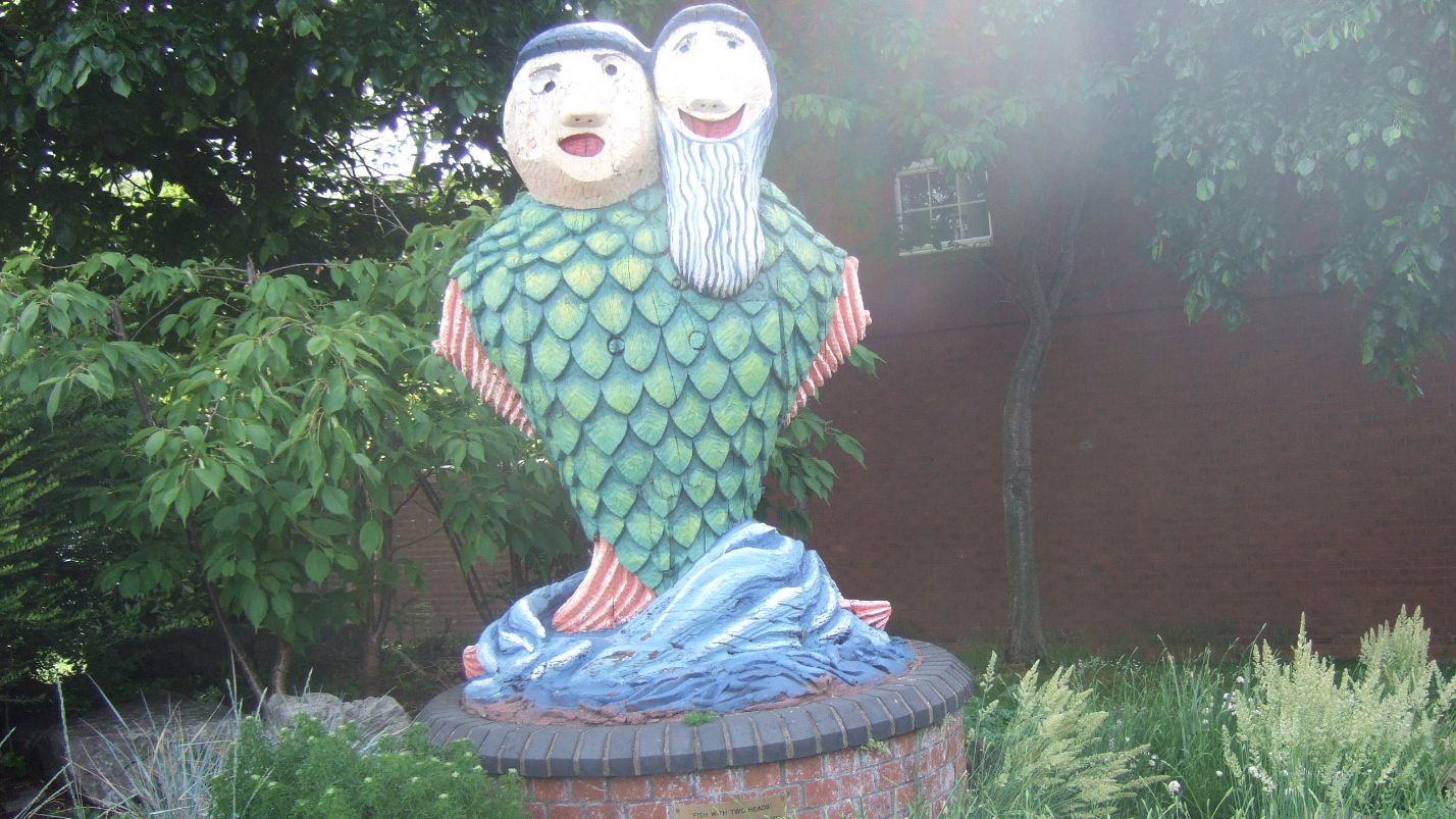 The Fish with Two Heads, gardening volunteers